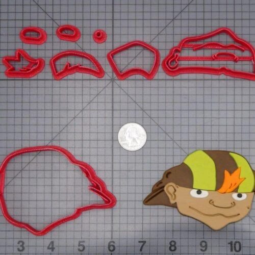 Rocket Power - Twister Head 266-I458 Cookie Cutter Set