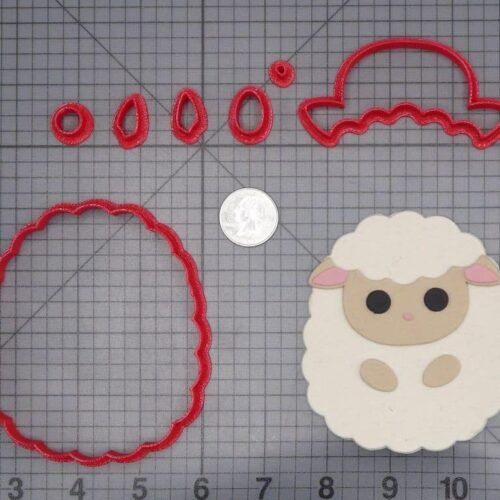 Sheep Body 266-I475 Cookie Cutter Set