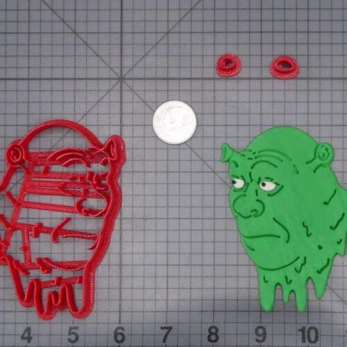 Shrek Melting Head 266-I431 Cookie Cutter Set
