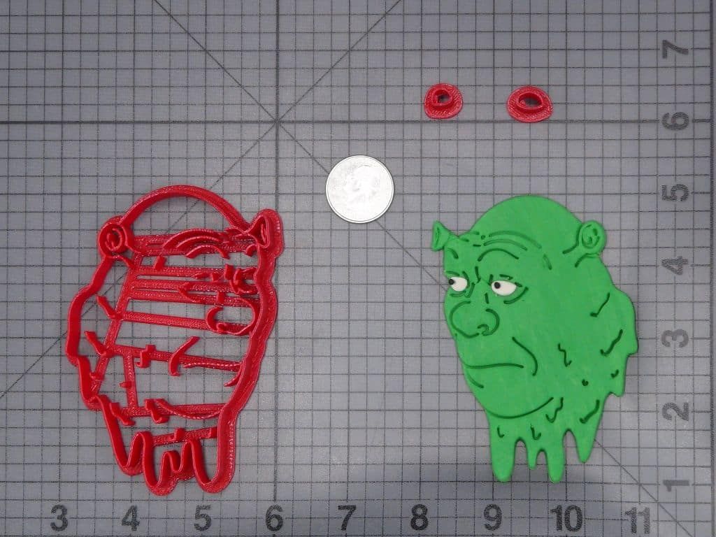 Shrek Melting Head 266-I431 Cookie Cutter Set