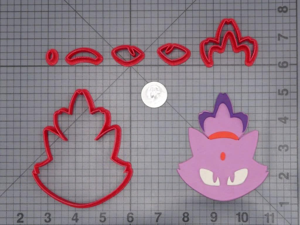 Sonic the Hedgehog - Blaze Head 266-I671 Cookie Cutter Set