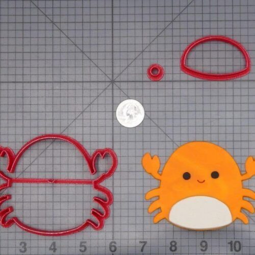 Squishmallow - Carlos Crab 266-I675 Cookie Cutter Set