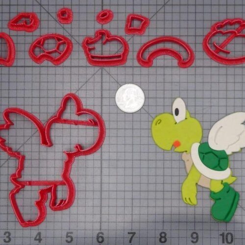 Super Mario - Koopa Paratroopa 266-I392 Cookie Cutter Set