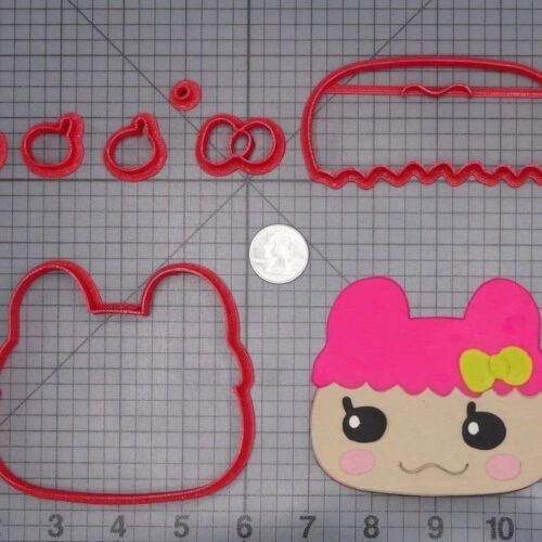 Tamagotchi - Chamametchi Head 266-I261 Cookie Cutter Set