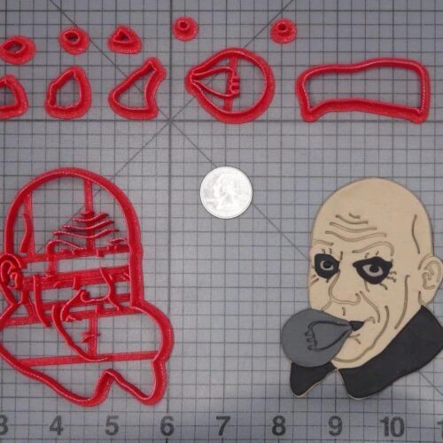 The Addams Family - Uncle Fester with Light Bulb 266-I291 Cookie Cutter Set