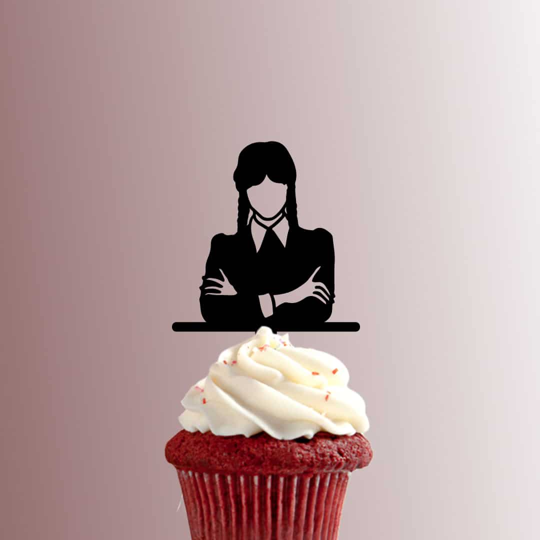 The Addams Family - Wednesday 228-616 Cupcake Topper