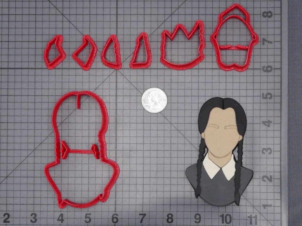 The Addams Family - Wednesday 266-I743 Cookie Cutter Set