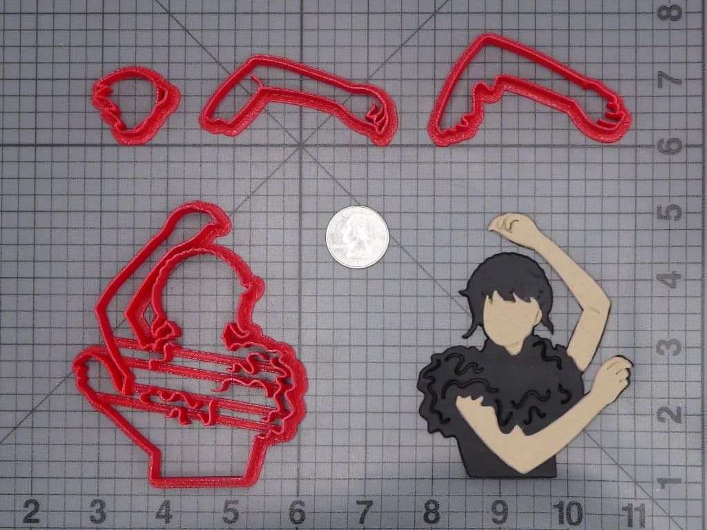 The Addams Family - Wednesday Dancing 266-I736 Cookie Cutter Set