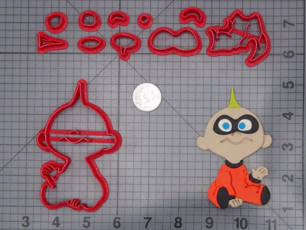 The Incredibles - Jack Jack Body 266-I535 Cookie Cutter Set