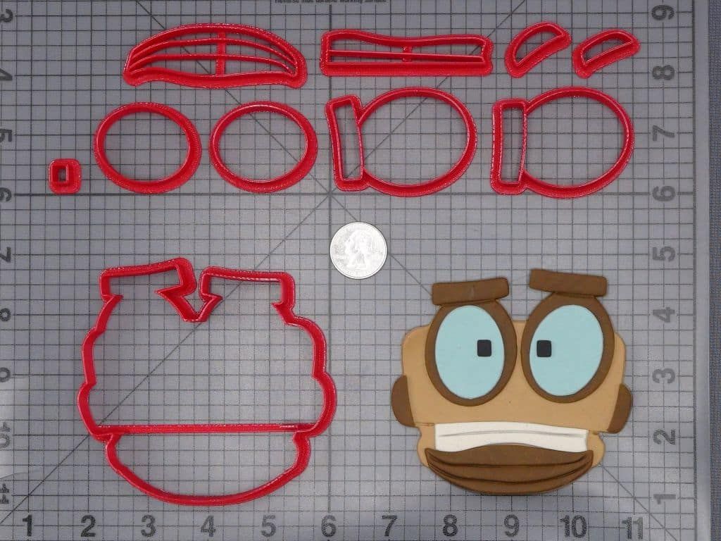 Treasure Planet - Ben Head 266-I389 Cookie Cutter Set