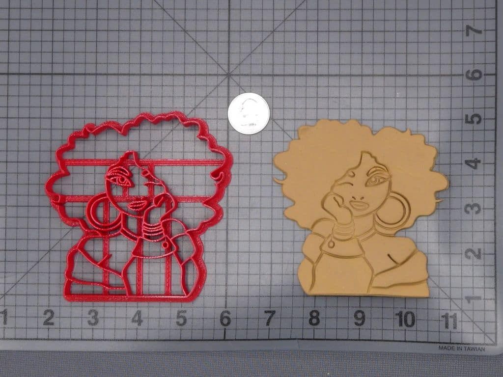 Afro Girl 266-I622 Cookie Cutter