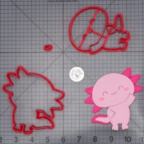 Axolotl Body 266-I543 Cookie Cutter Set