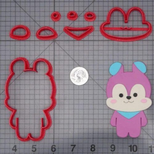 BT21 - Mang Body 266-I874 Cookie Cutter Set