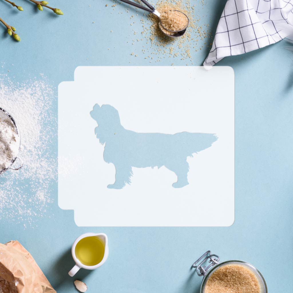 Cavalier King Charles Spaniel Dog Body 783-H478 Stencil Silhouette