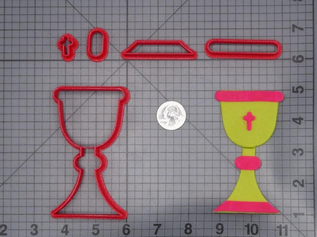 Chalice with Cross 266-I677 Cookie Cutter Set