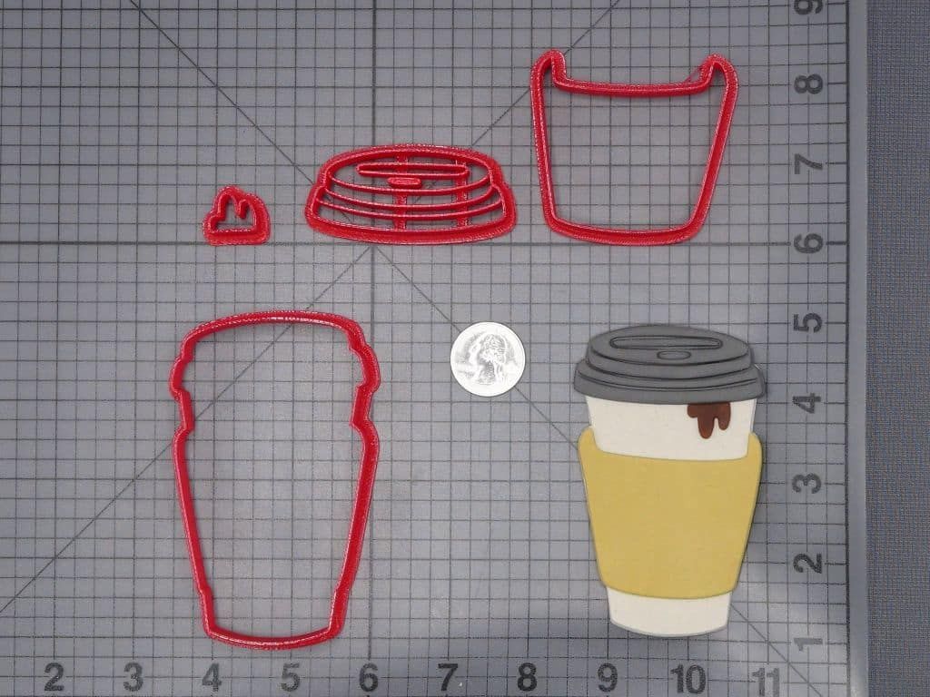 Coffee Cup 266-I716 Cookie Cutter Set