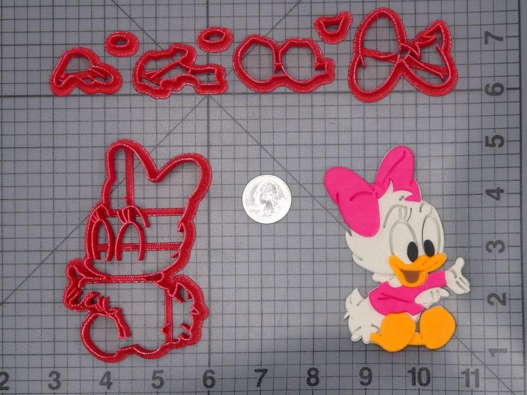 Daisy Duck Baby Body 266-I418 Cookie Cutter Set