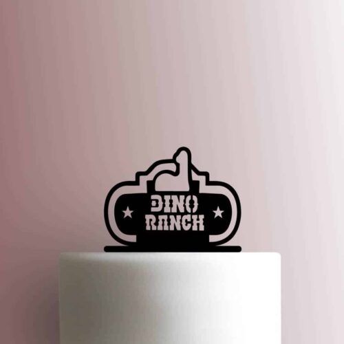 Dino Ranch Logo 225-B492 Cake Topper
