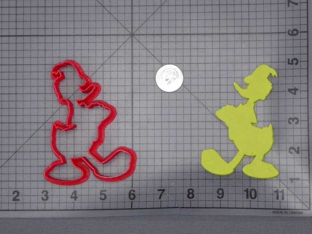 Donald Duck Body 266-I730 Cookie Cutter Silhouette