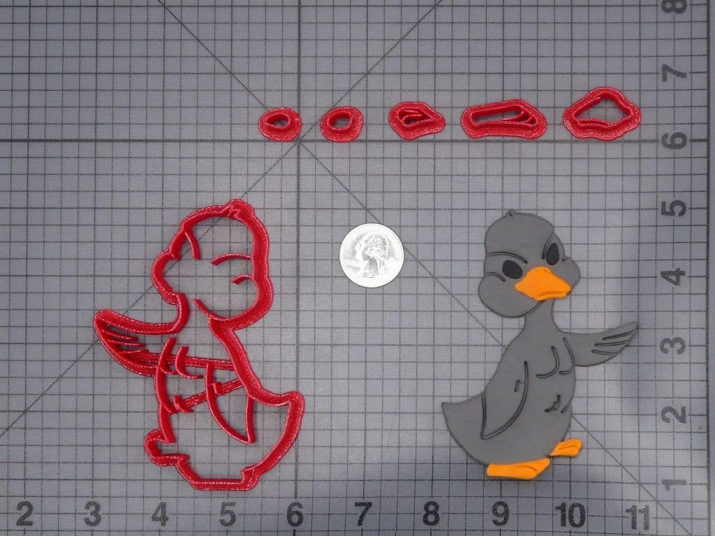 Duck Body 266-I610 Cookie Cutter Set