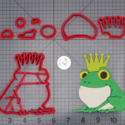 Frog Prince Body 266-I615 Cookie Cutter Set