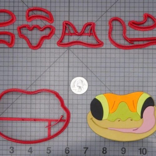 Gecko Lizard Head 266-I641 Cookie Cutter Set