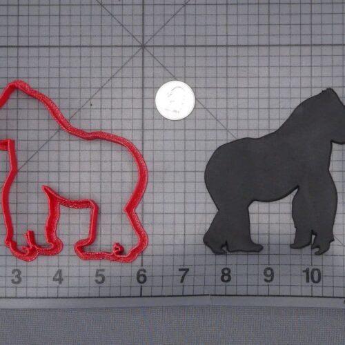 Gorilla Body 266-I653 Cookie Cutter Silhouette