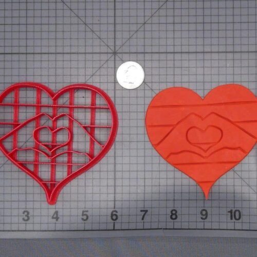 Heart Hand Rainbow 266-I657 Cookie Cutter