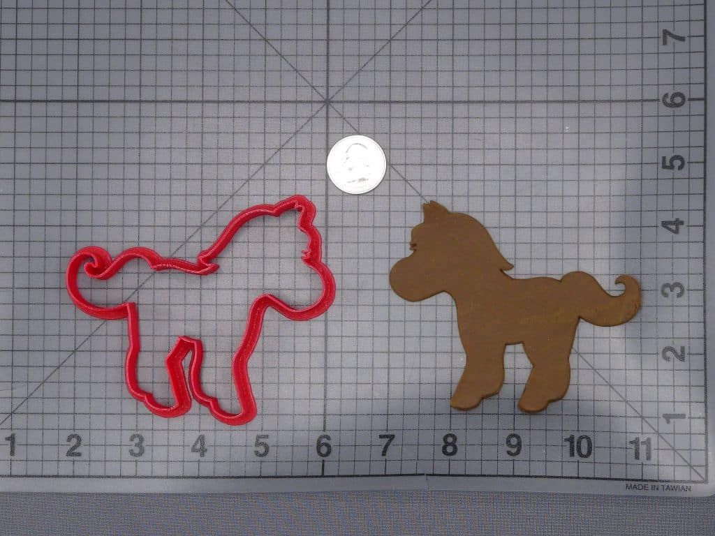 Horse Body 266-I619 Cookie Cutter Silhouette
