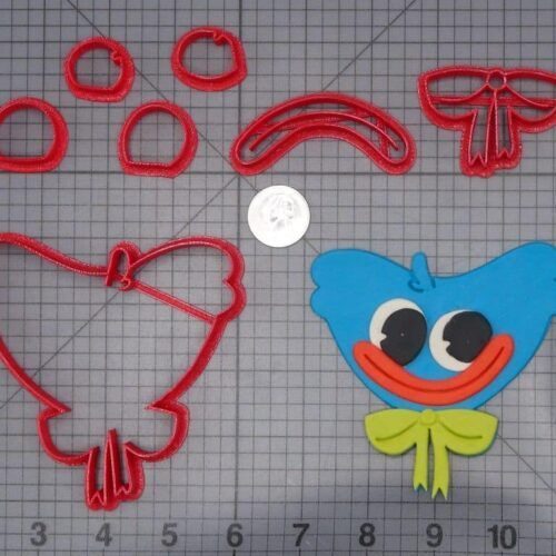 Huggy Wuggy Head 266-I859 Cookie Cutter Set