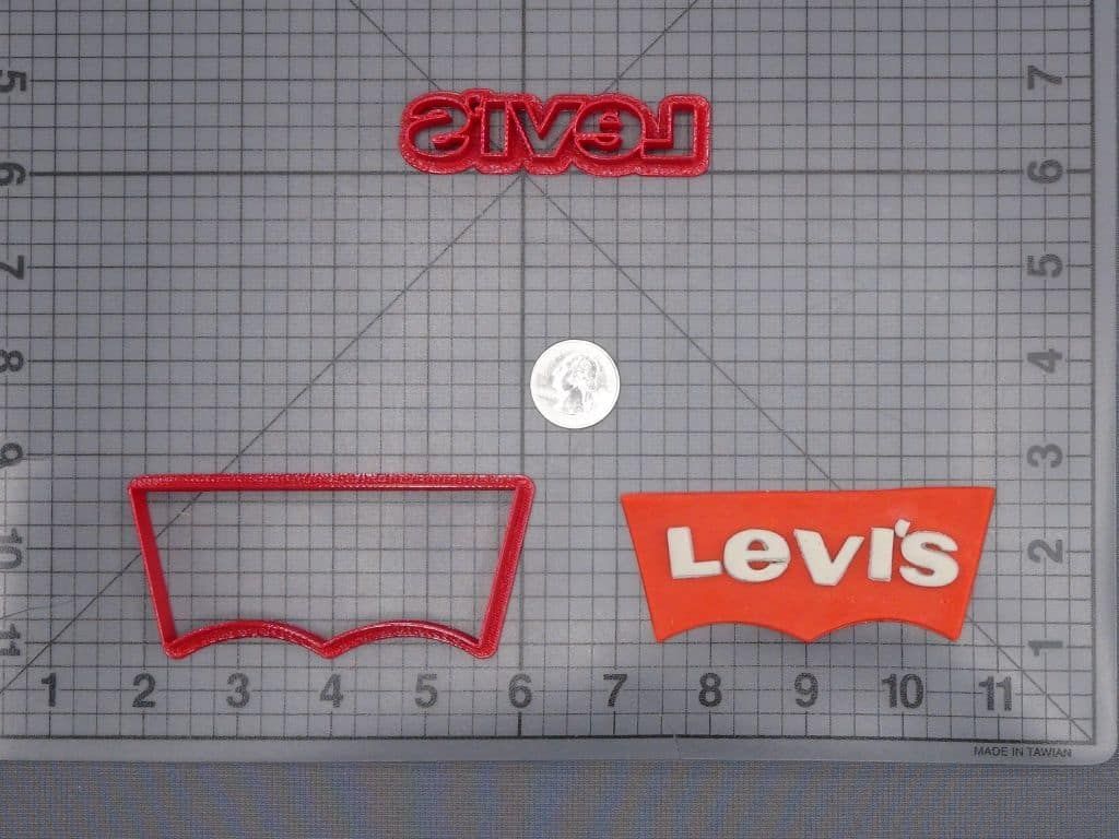 Levis Logo 266-I908 Cookie Cutter Set