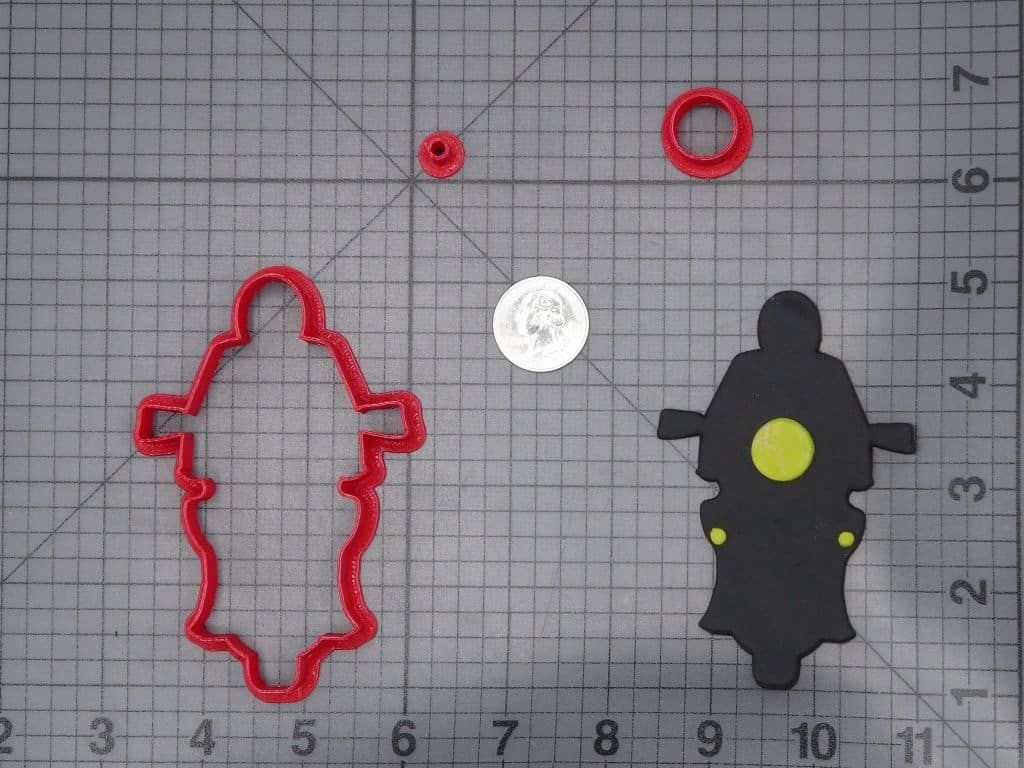 Motorcycle 266-I540 Cookie Cutter Set