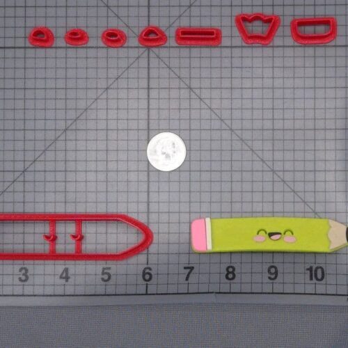 Pencil 266-I613 Cookie Cutter Set