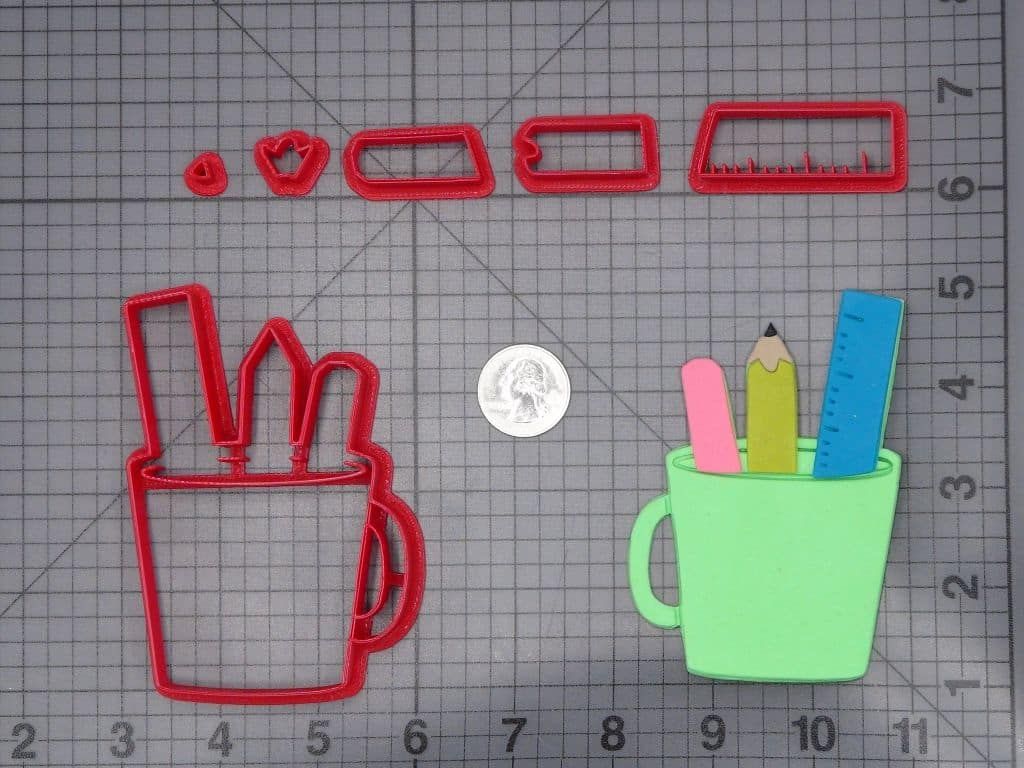 Pencil Cup 266-I684 Cookie Cutter Set