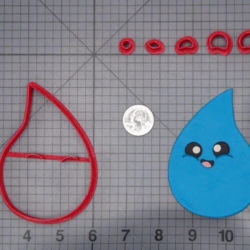 Rain Drop 266-I503 Cookie Cutter Set