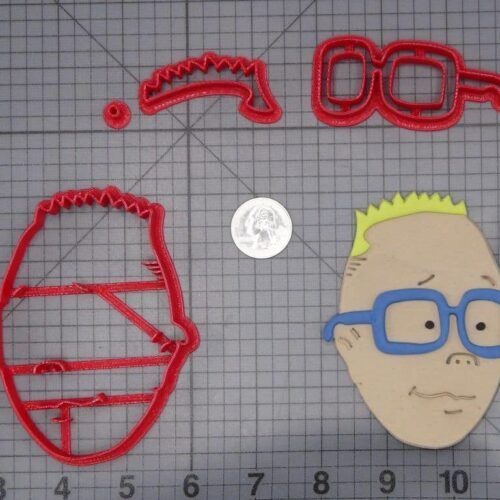 Recess - Gus Head 266-I636 Cookie Cutter Set
