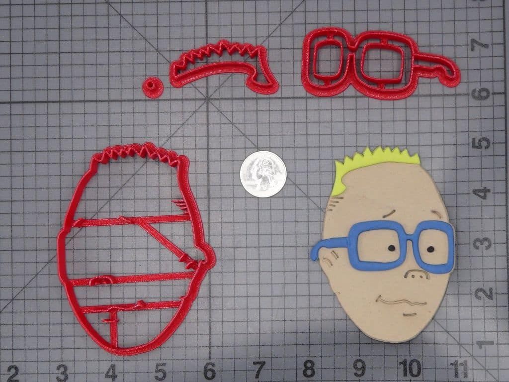 Recess - Gus Head 266-I636 Cookie Cutter Set