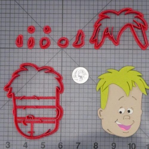 Recess - Mikey Head 266-I602 Cookie Cutter Set