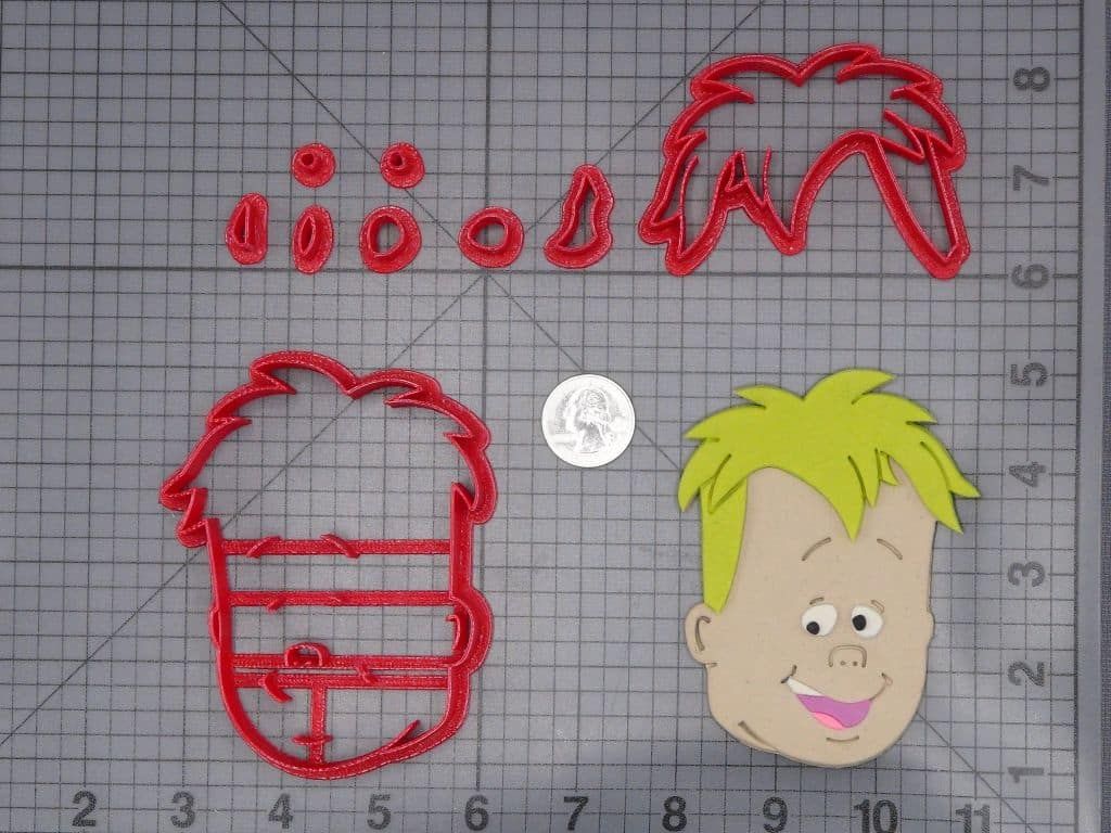 Recess - Mikey Head 266-I602 Cookie Cutter Set
