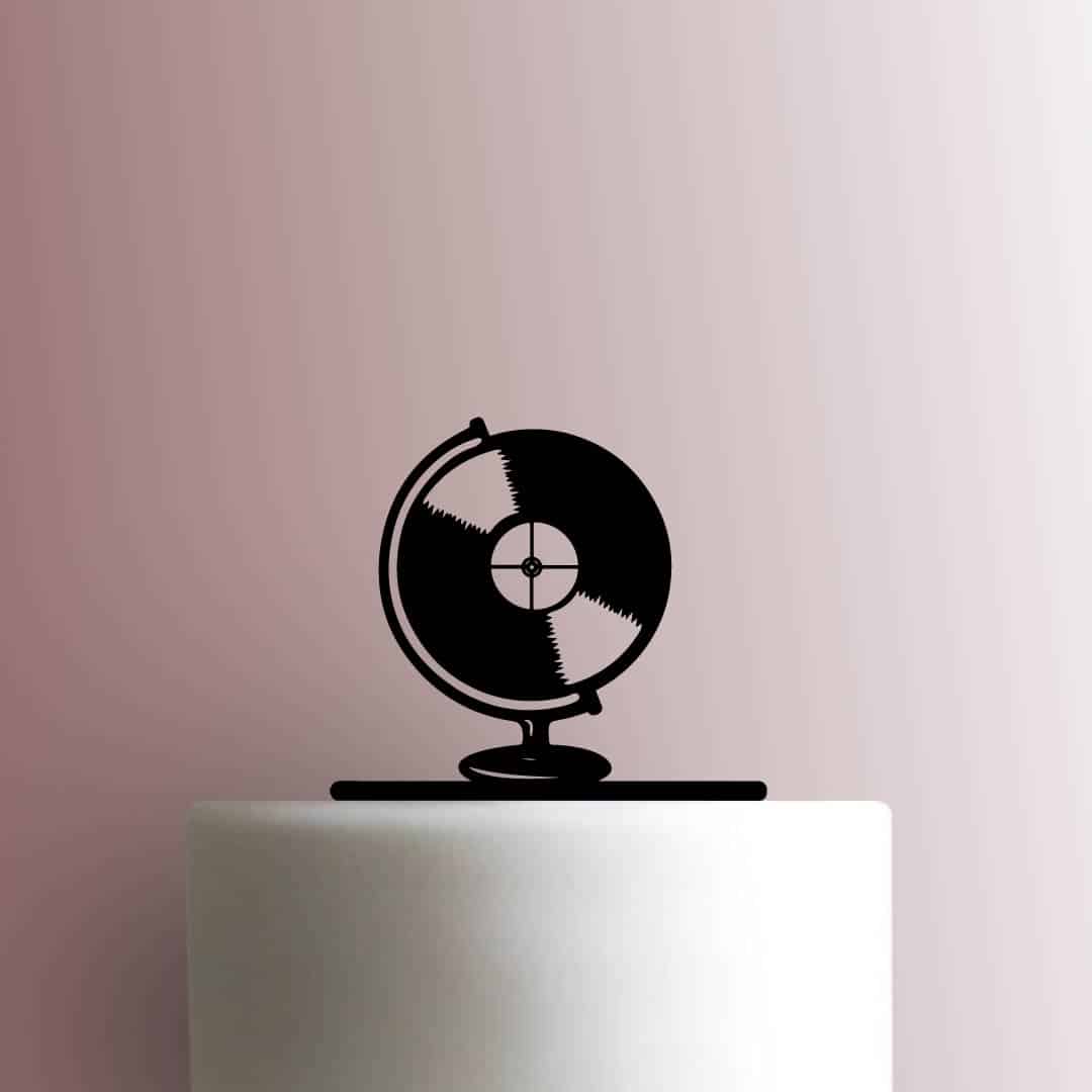 Record Globe 225-B485 Cake Topper