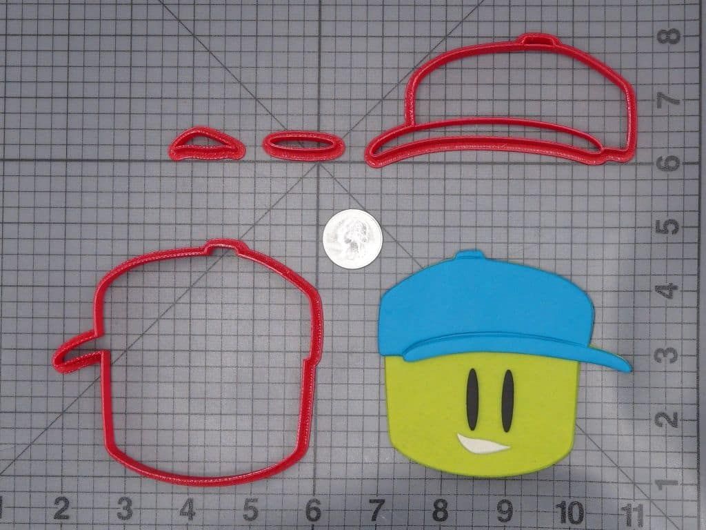 Roblox Head 266-I429 Cookie Cutter Set