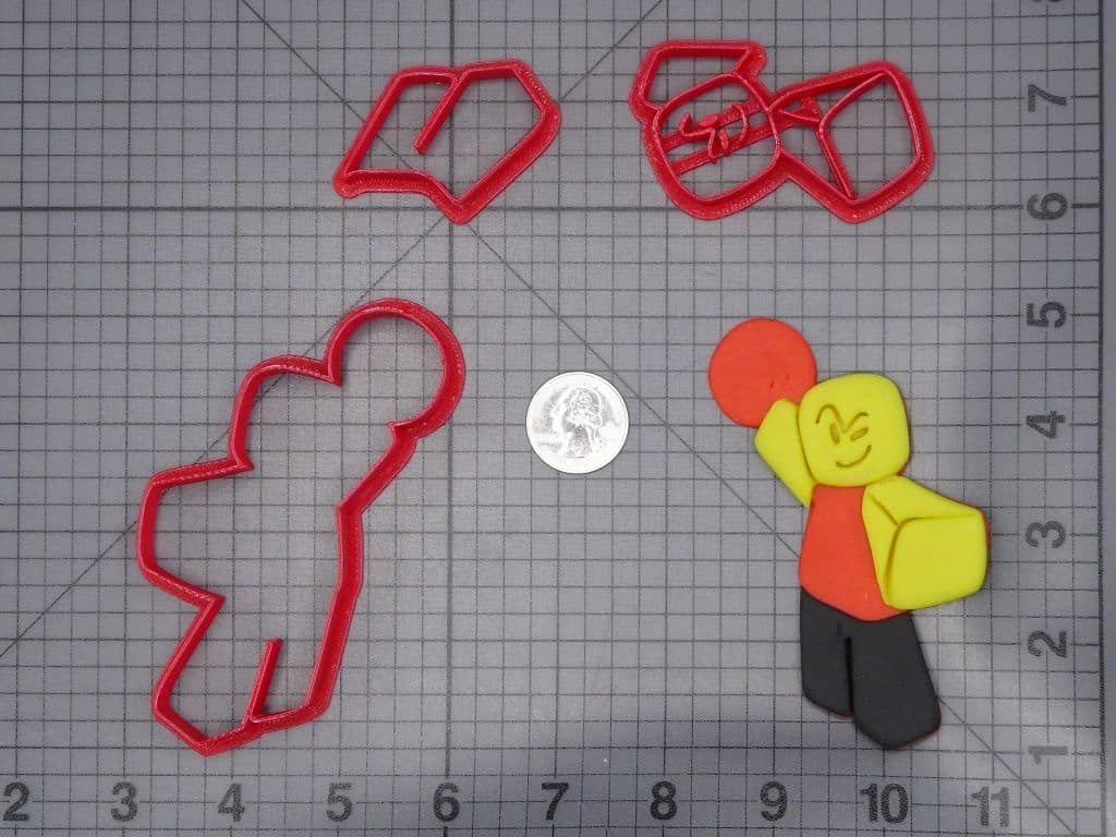 Roblox Throwing Ball 266-I856 Cookie Cutter Set