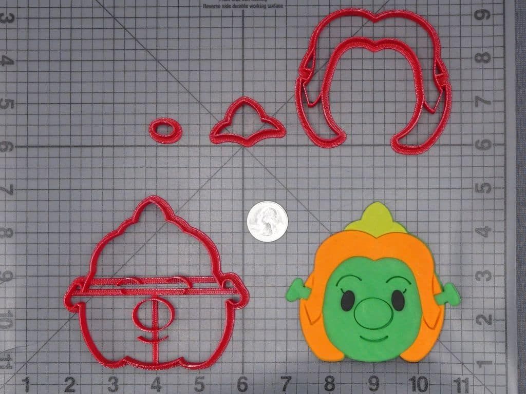 Shrek - Fiona Head 266-I604 Cookie Cutter Set