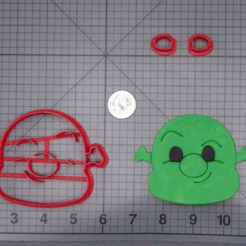Shrek Head 266-I633 Cookie Cutter Set