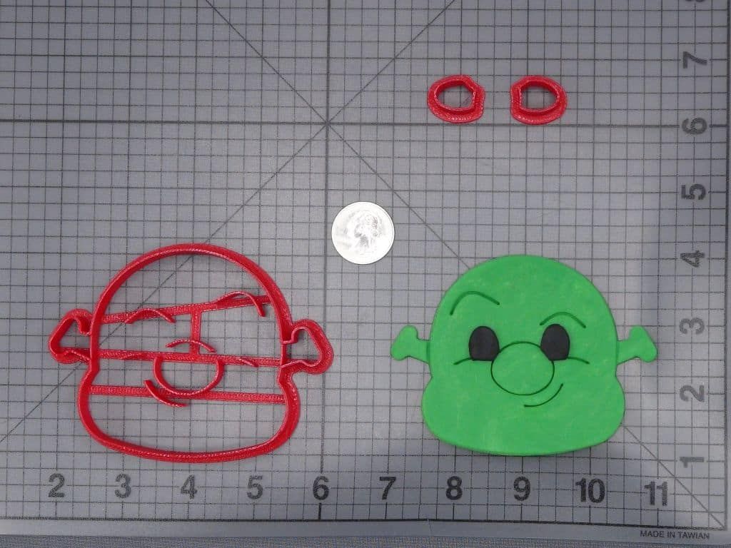 Shrek Head 266-I633 Cookie Cutter Set