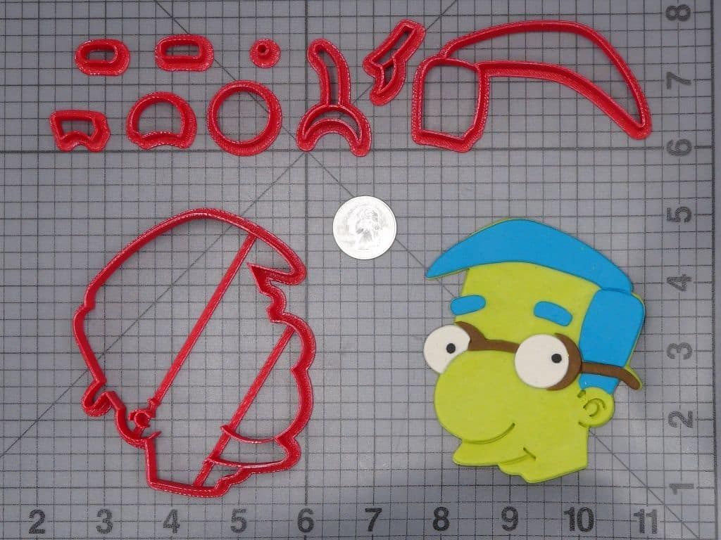 The Simpsons - Milhouse Head 266-I605 Cookie Cutter Set