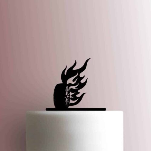 Tire in Flames 225-B462 Cake Topper