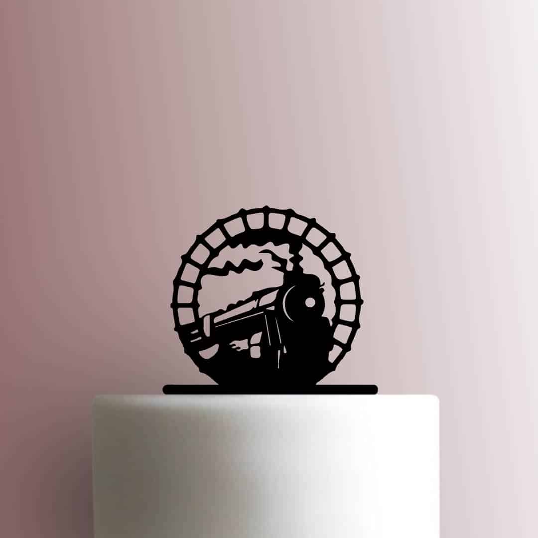 Train with Tracks 225-B494 Cake Topper