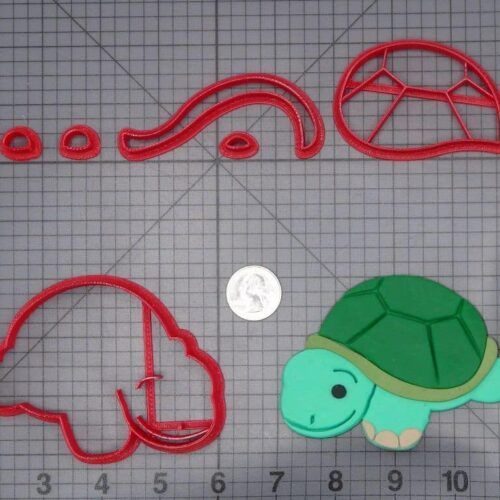 Turtle 266-I546 Cookie Cutter Set