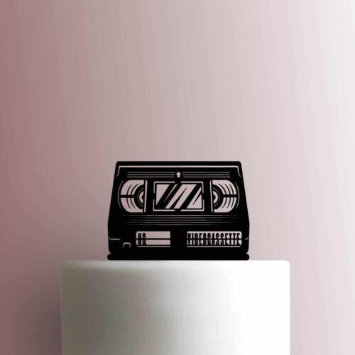 VHS Video Cassette Tape 225-B502 Cake Topper